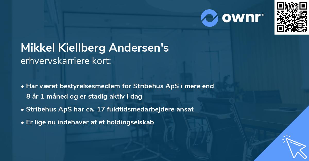 Mikkel Kiellberg Andersen's erhvervskarriere kort