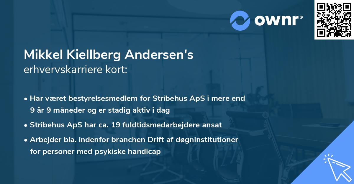 Mikkel Kiellberg Andersen's erhvervskarriere kort