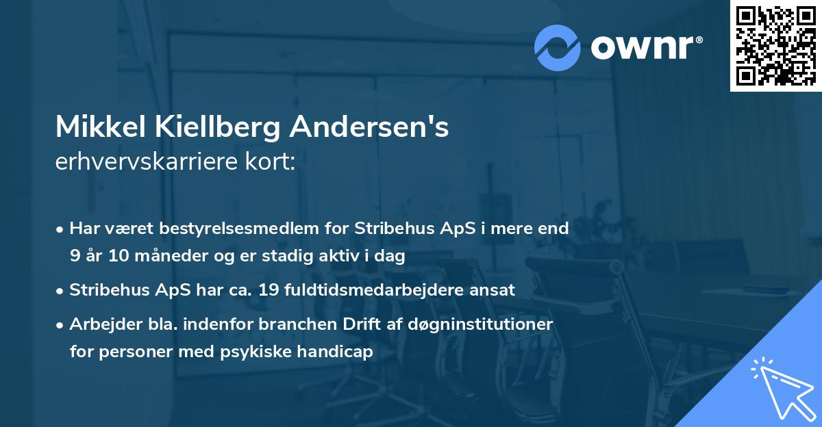 Mikkel Kiellberg Andersen's erhvervskarriere kort