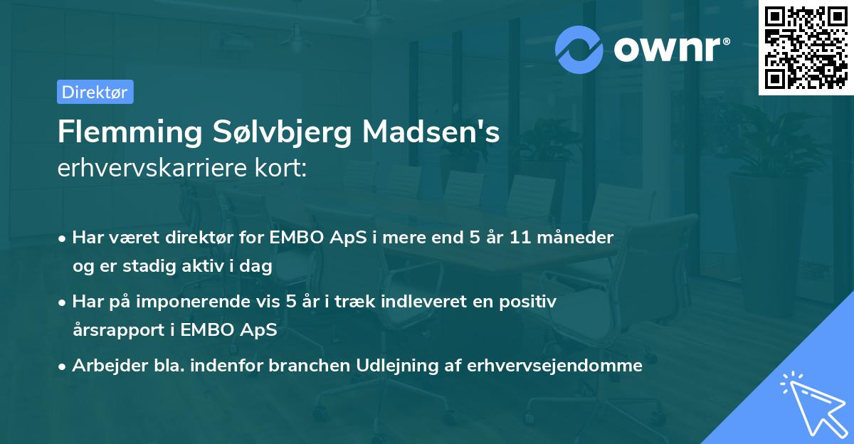 Flemming Sølvbjerg Madsen's erhvervskarriere kort