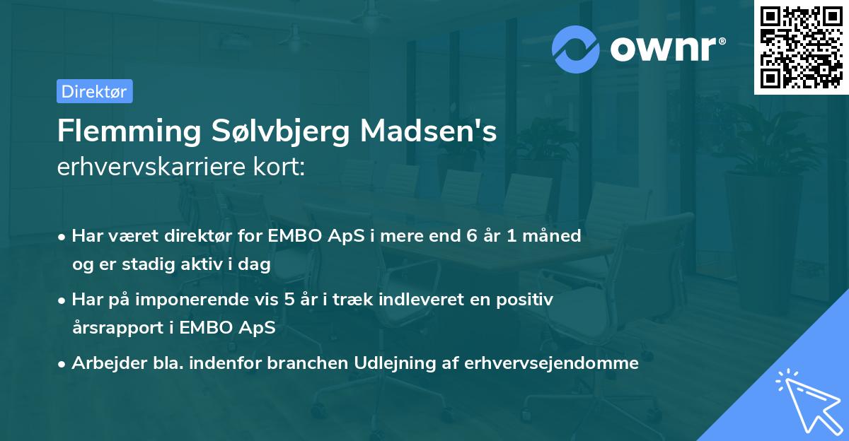 Flemming Sølvbjerg Madsen's erhvervskarriere kort