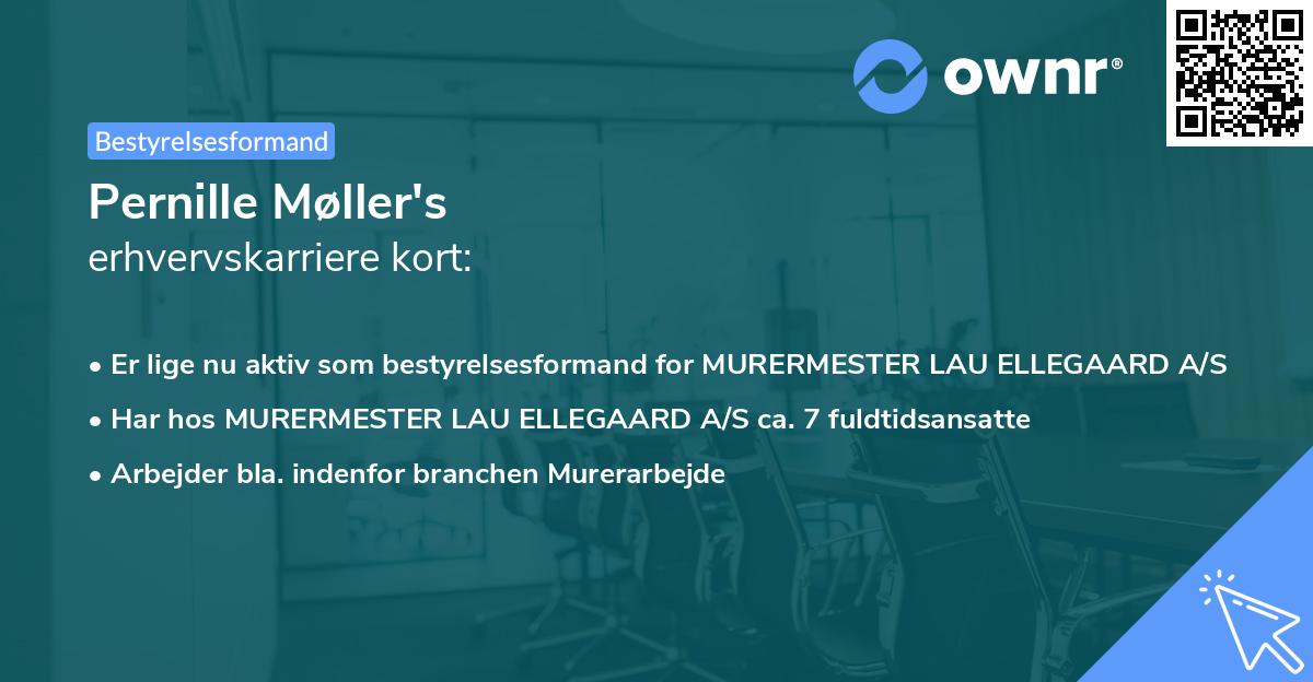 Pernille Møller's erhvervskarriere kort