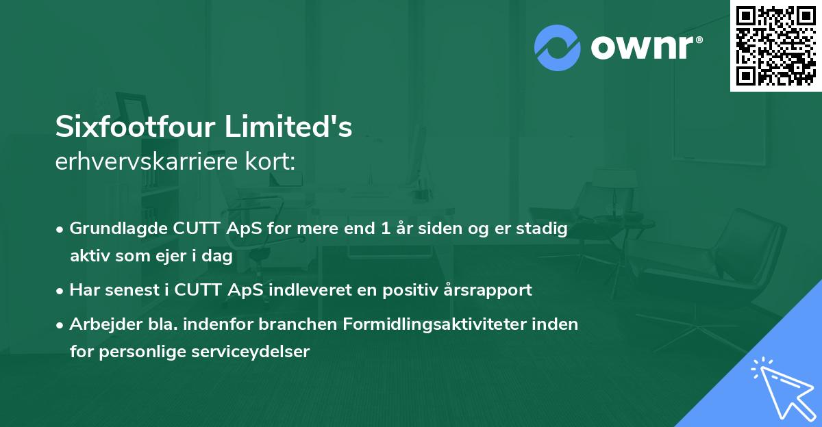 Sixfootfour Limited's erhvervskarriere kort