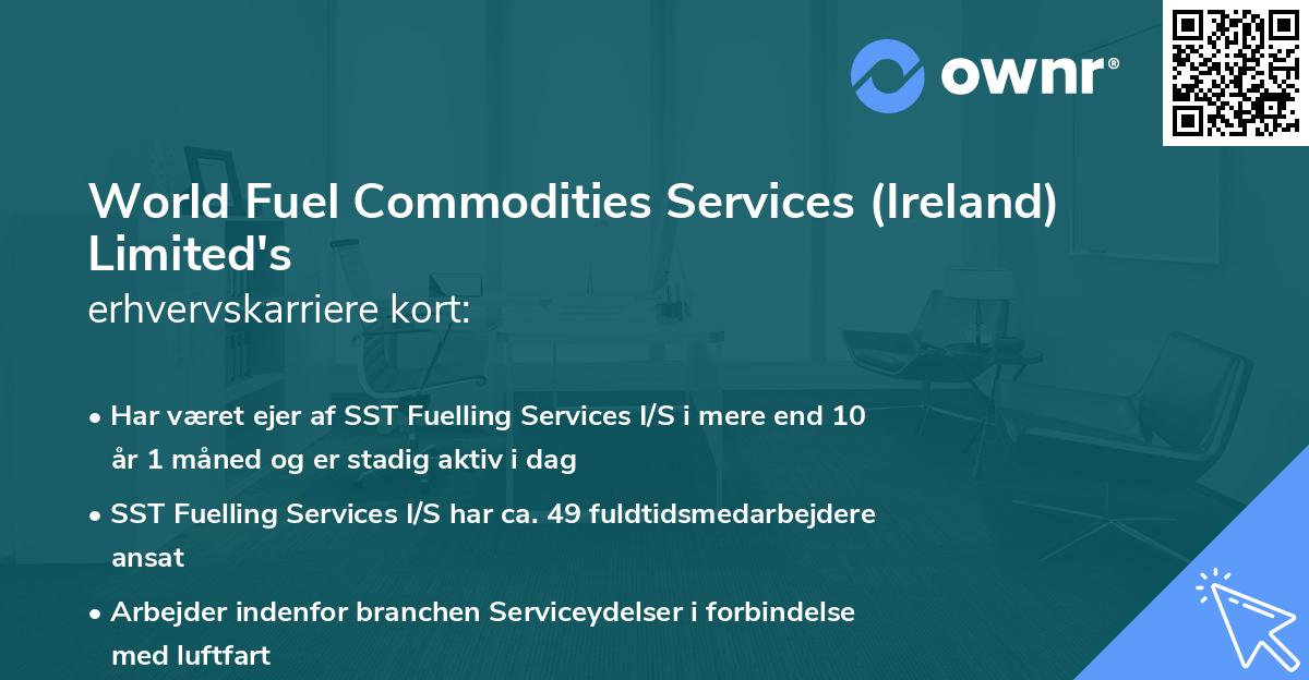 World Fuel Commodities Services (Ireland) Limited's erhvervskarriere kort