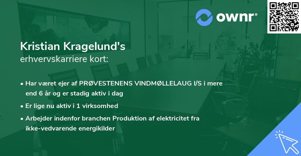 Kristian Kragelund's erhvervskarriere kort