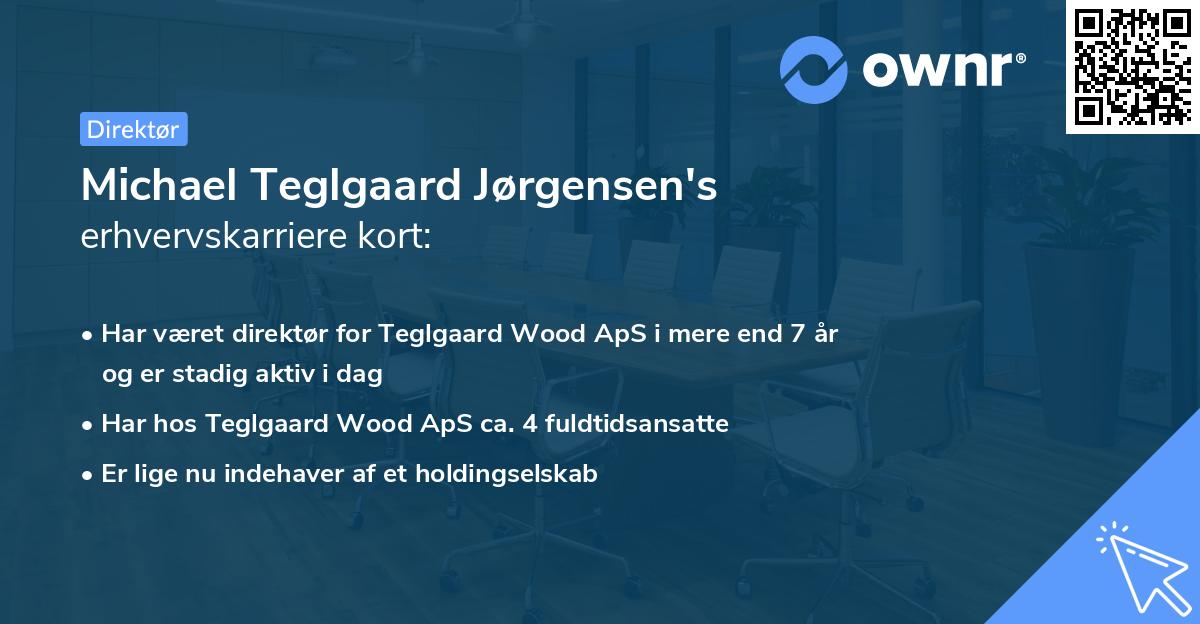 Michael Teglgaard Jørgensen's erhvervskarriere kort