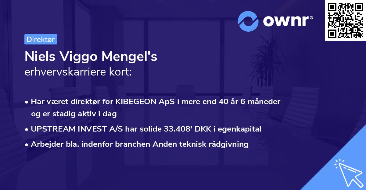 Niels Viggo Mengel's erhvervskarriere kort