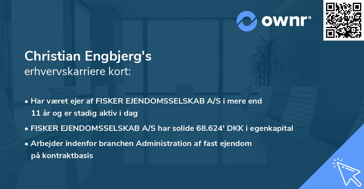 Christian Engbjerg's erhvervskarriere kort