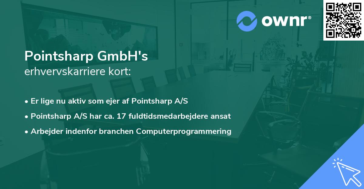 Pointsharp GmbH's erhvervskarriere kort