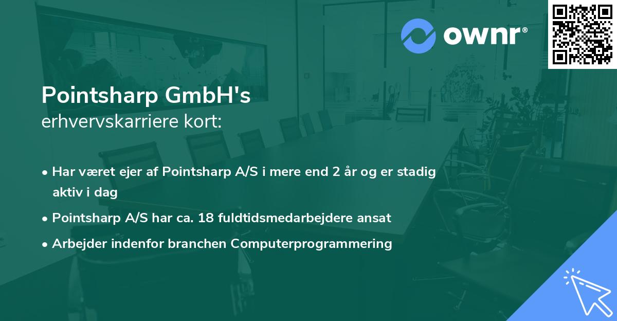 Pointsharp GmbH's erhvervskarriere kort