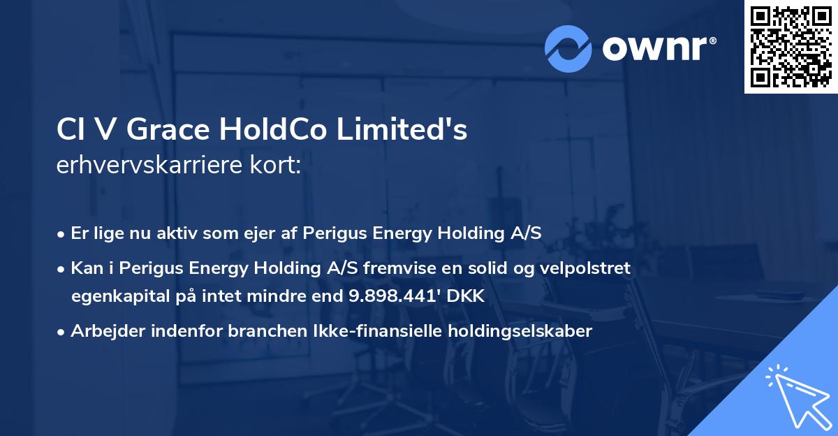 CI V Grace HoldCo Limited's erhvervskarriere kort