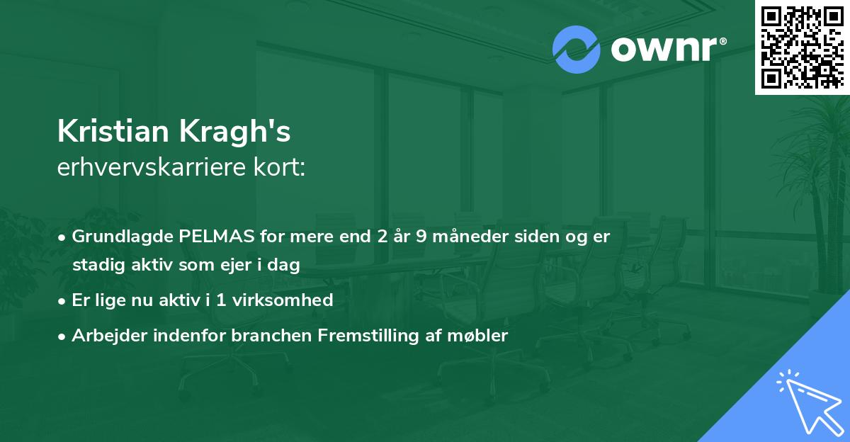 Kristian Kragh's erhvervskarriere kort