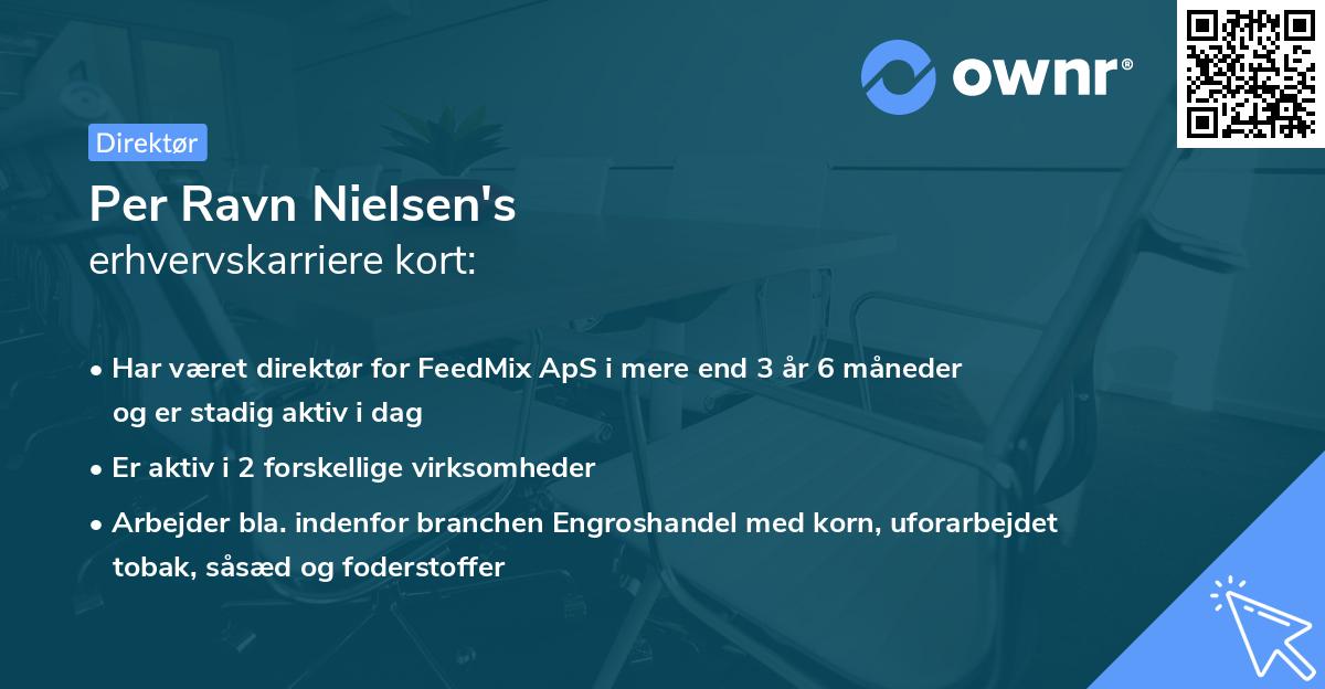 Per Ravn Nielsen's erhvervskarriere kort