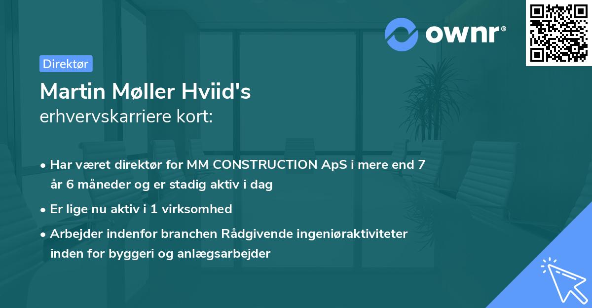Martin Møller Hviid's erhvervskarriere kort