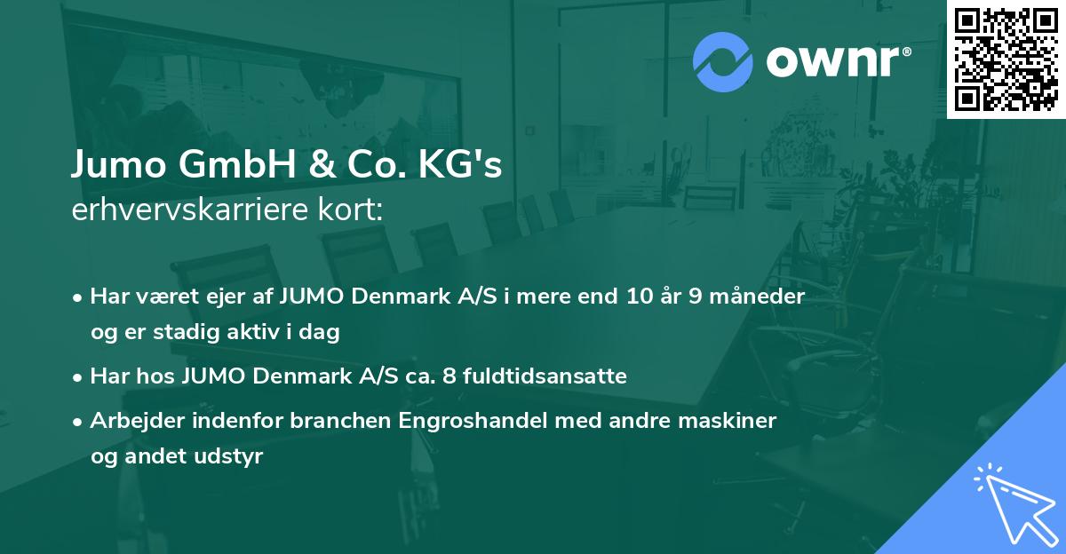 Jumo GmbH & Co. KG's erhvervskarriere kort