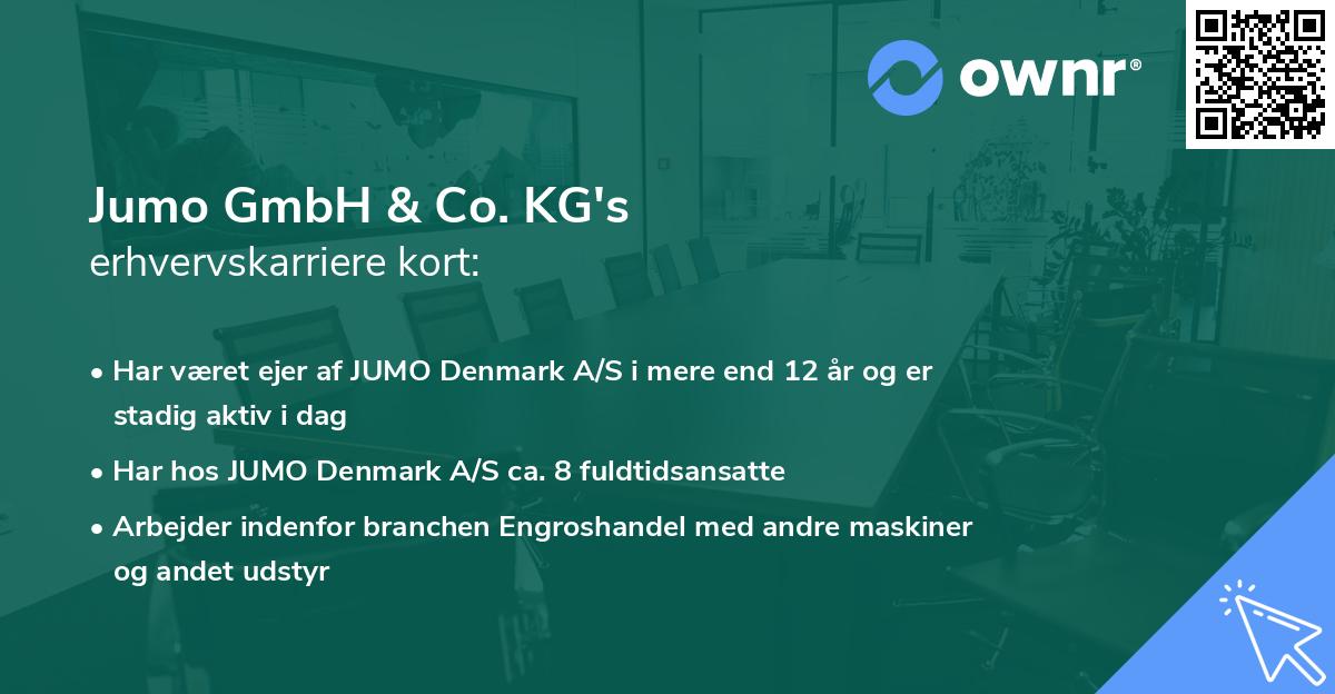 Jumo GmbH & Co. KG's erhvervskarriere kort