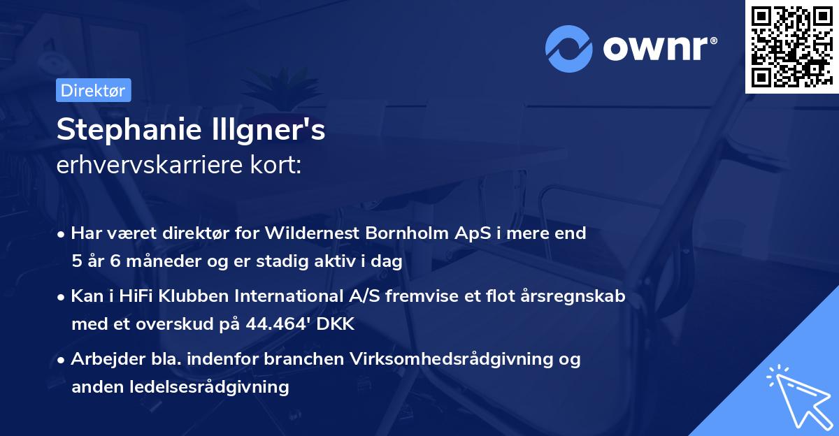 Stephanie Illgner's erhvervskarriere kort