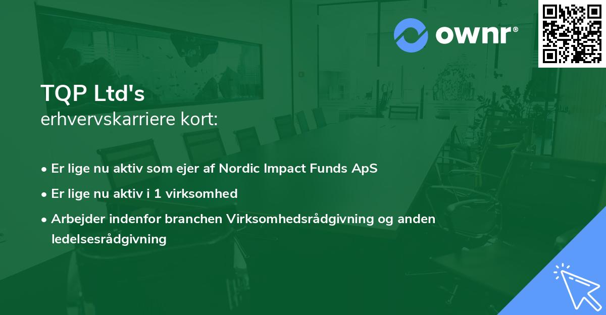 TQP Ltd's erhvervskarriere kort