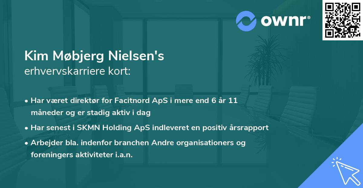 Kim Møbjerg Nielsen's erhvervskarriere kort
