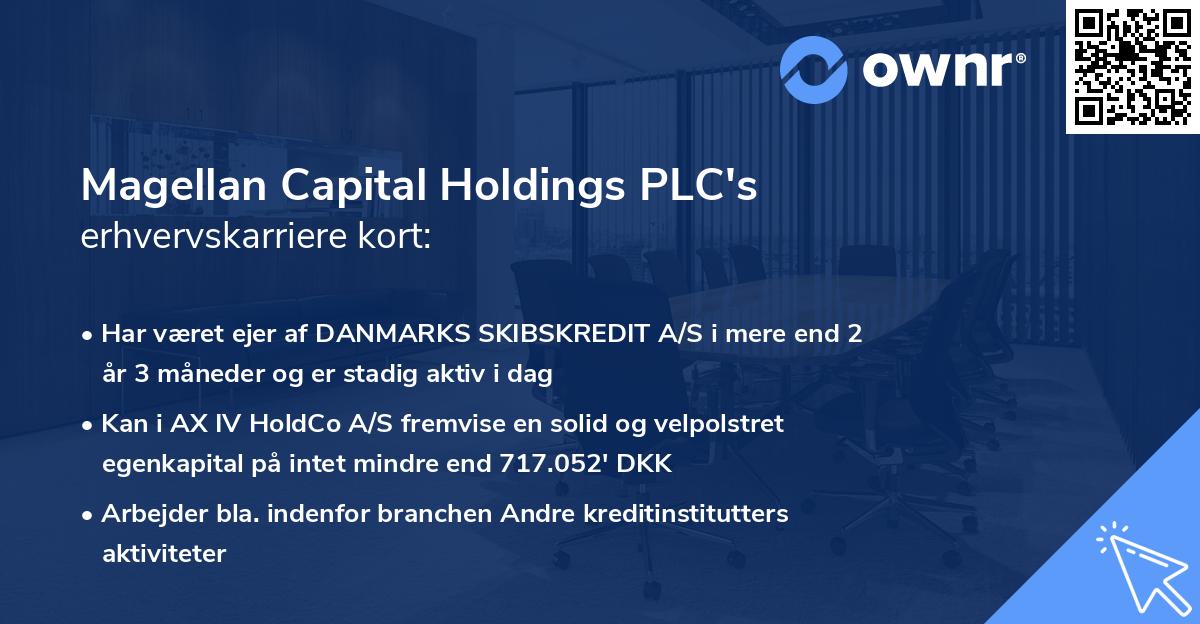 Magellan Capital Holdings PLC's erhvervskarriere kort