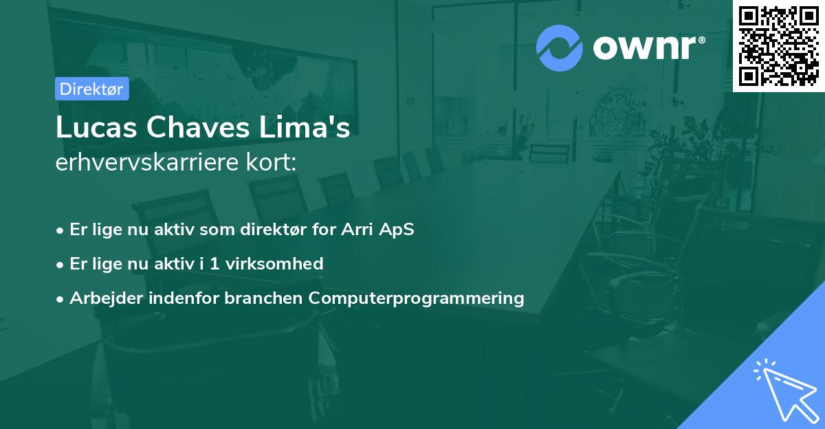 Lucas Chaves Lima's erhvervskarriere kort