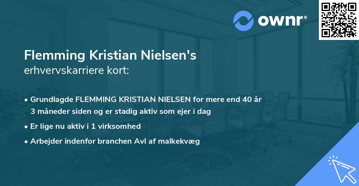 Flemming Kristian Nielsen's erhvervskarriere kort