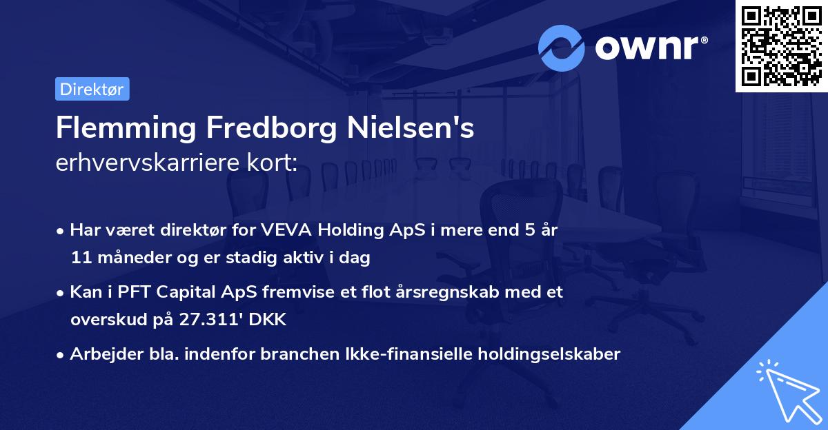 Flemming Fredborg Nielsen's erhvervskarriere kort