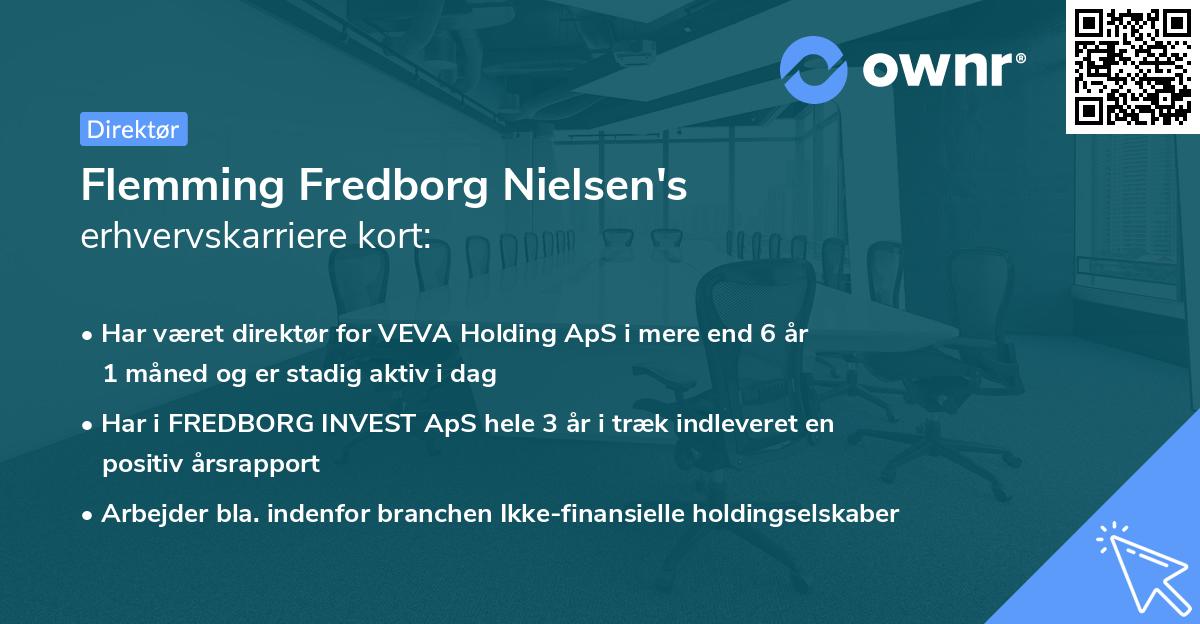 Flemming Fredborg Nielsen's erhvervskarriere kort