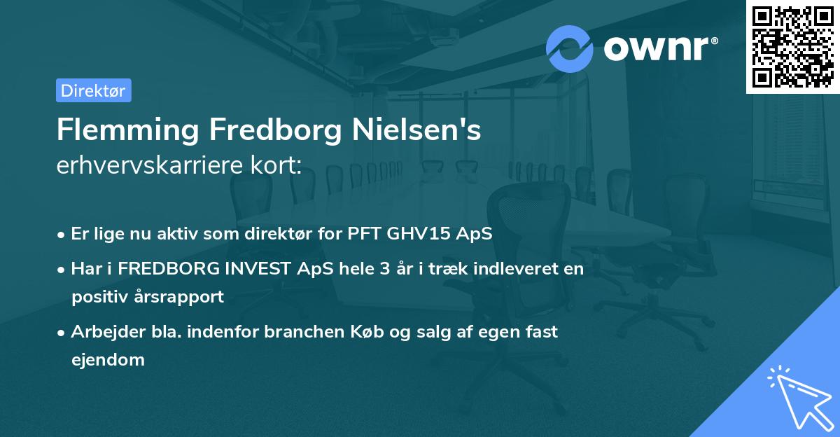 Flemming Fredborg Nielsen's erhvervskarriere kort