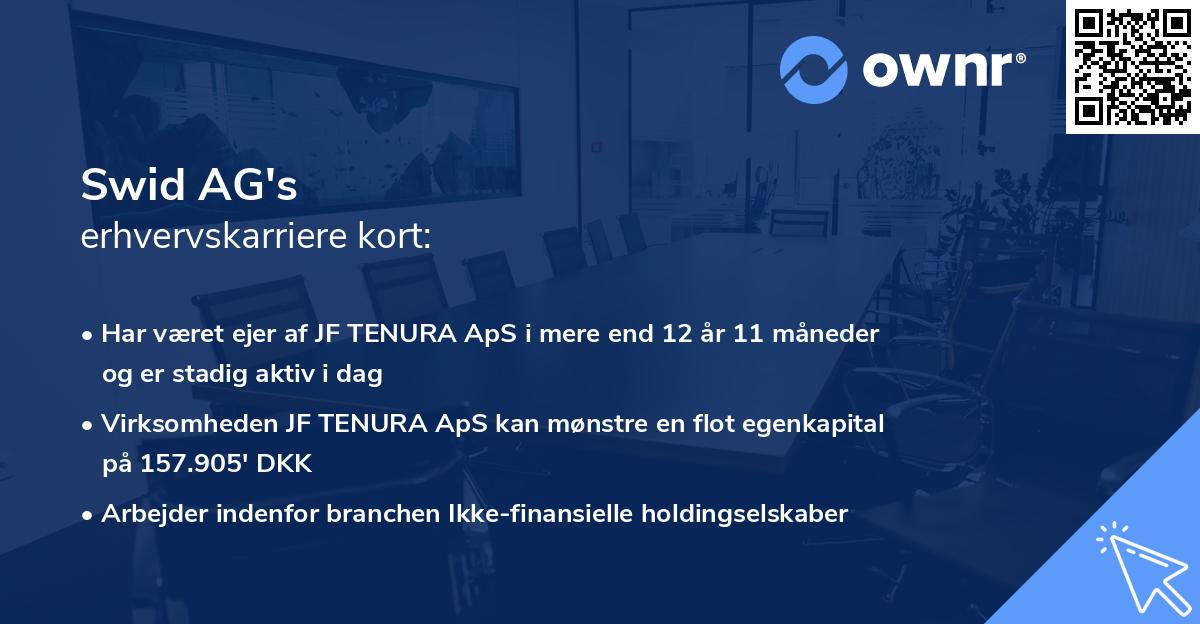 Swid AG's erhvervskarriere kort