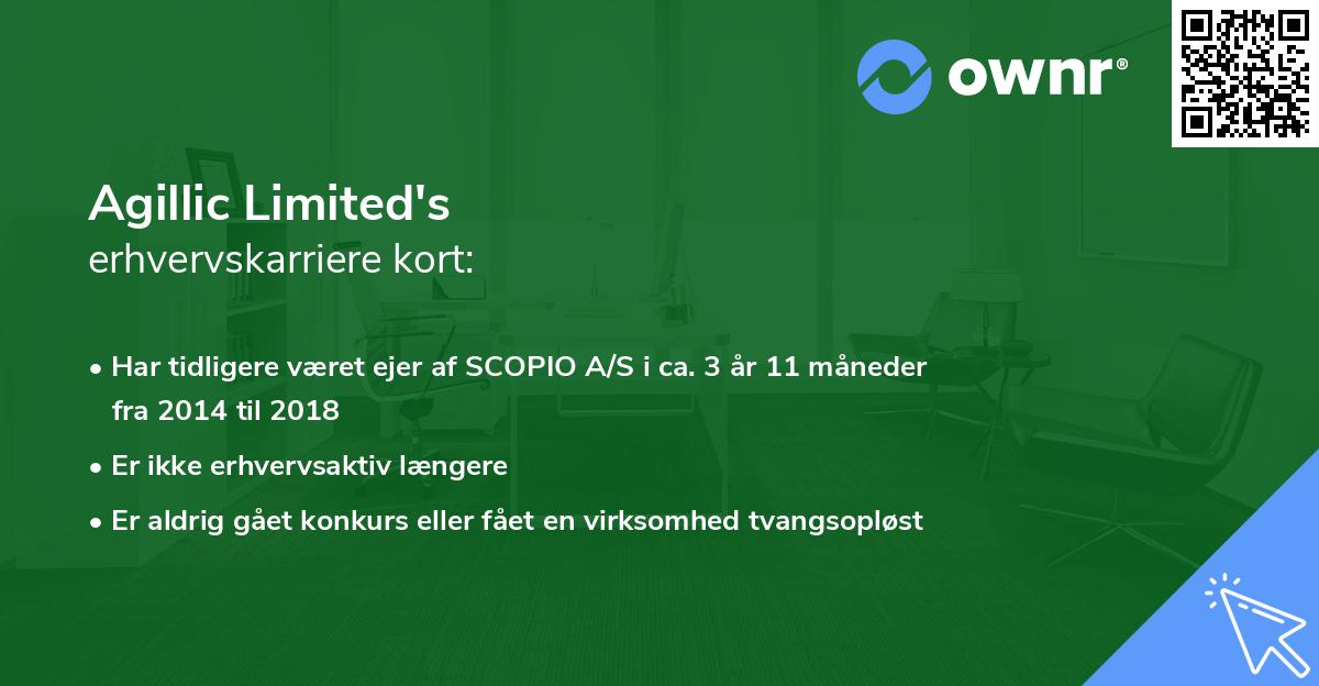 Agillic Limited's erhvervskarriere kort