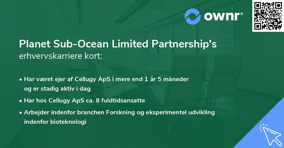 Planet Sub-Ocean Limited Partnership's erhvervskarriere kort