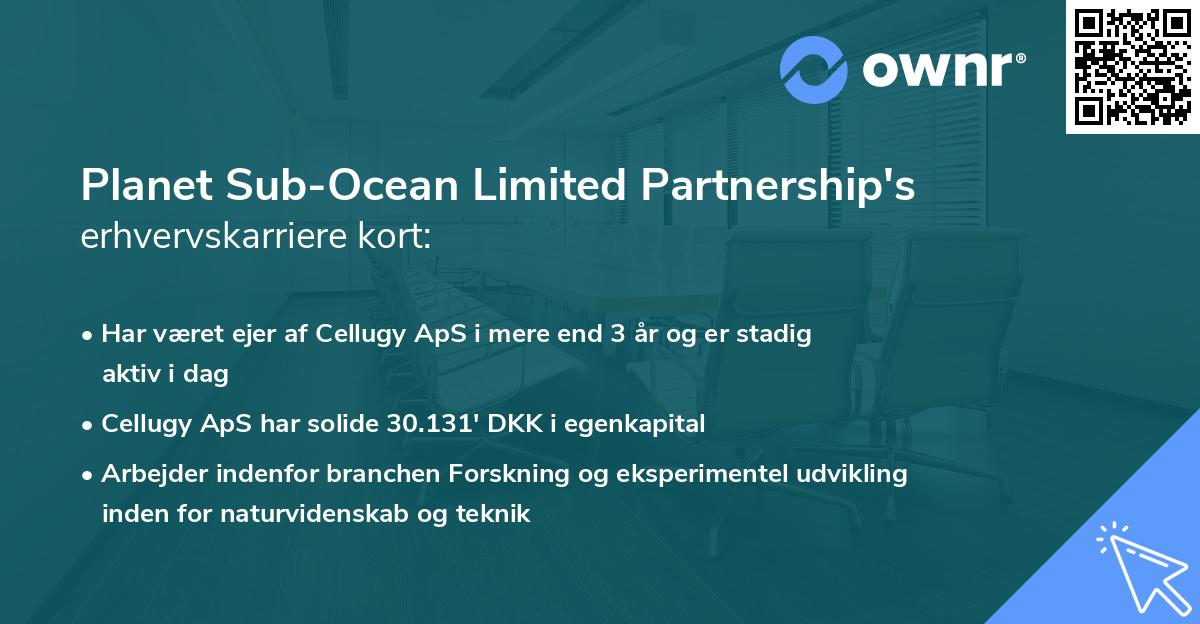 Planet Sub-Ocean Limited Partnership's erhvervskarriere kort