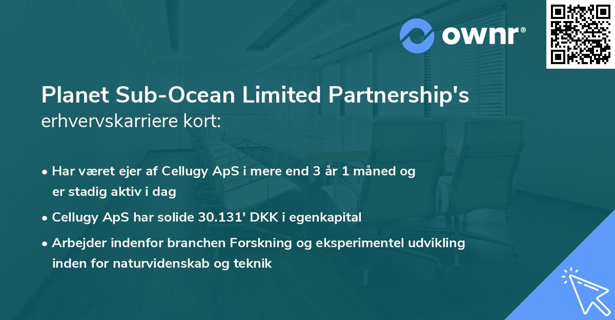 Planet Sub-Ocean Limited Partnership's erhvervskarriere kort