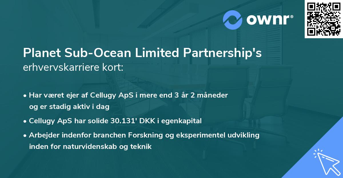 Planet Sub-Ocean Limited Partnership's erhvervskarriere kort