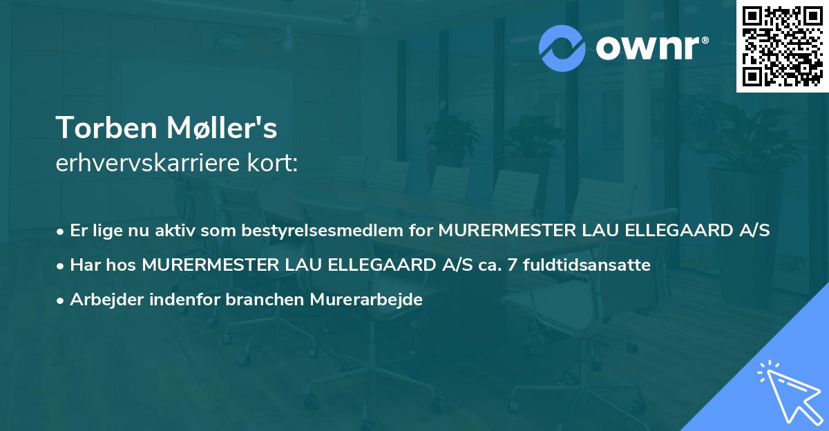 Torben Møller's erhvervskarriere kort