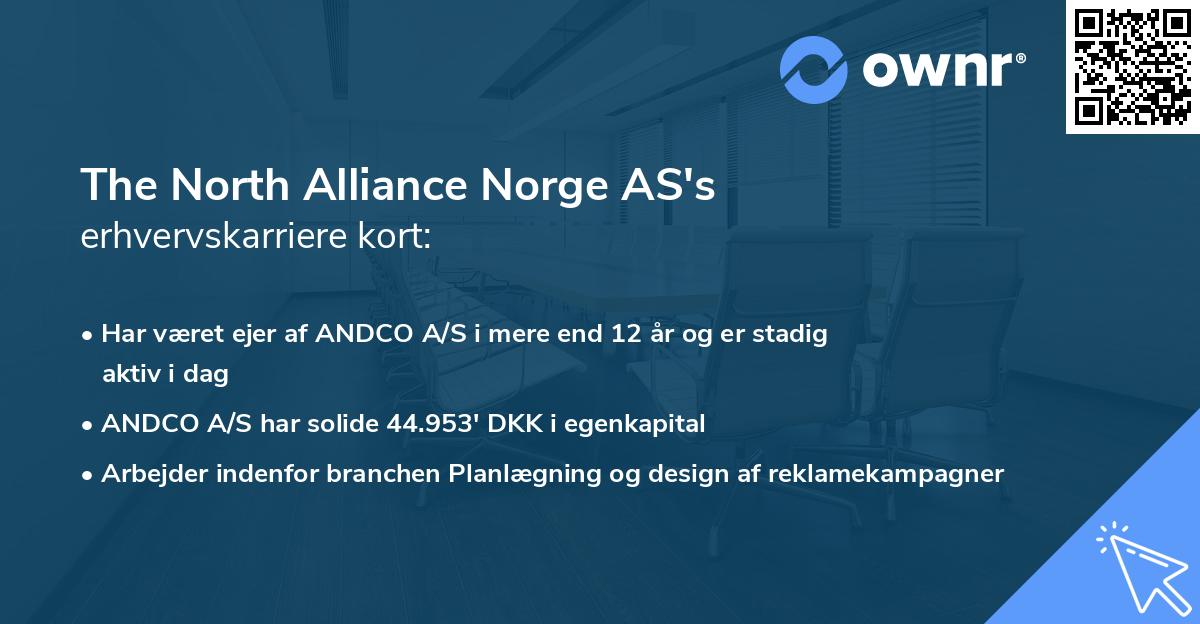 The North Alliance Norge AS's erhvervskarriere kort