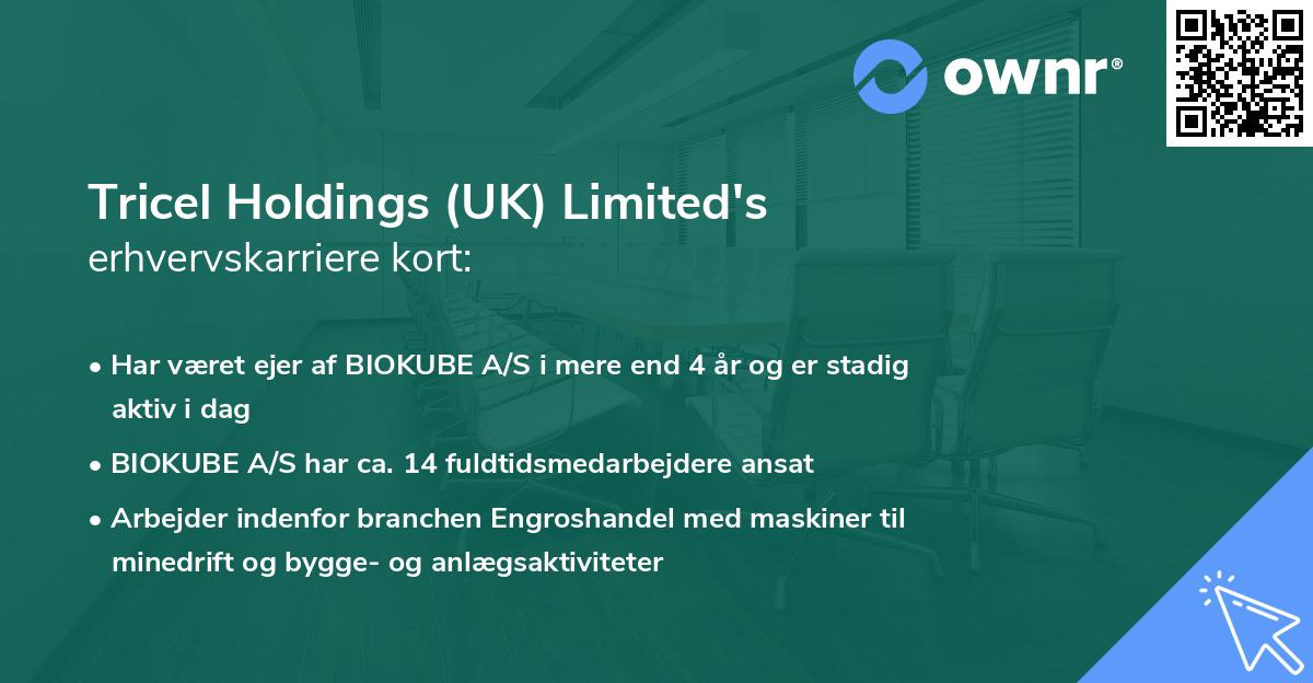 Tricel Holdings (UK) Limited's erhvervskarriere kort