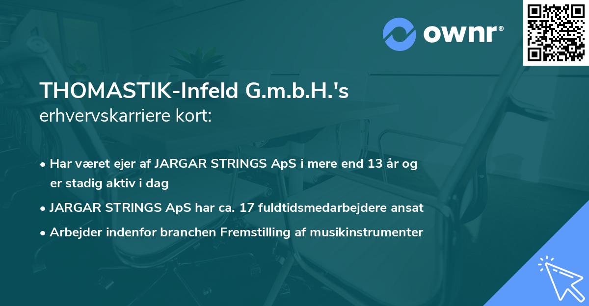 THOMASTIK-Infeld G.m.b.H.'s erhvervskarriere kort