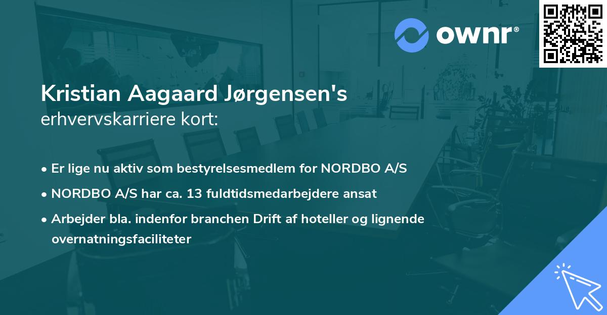 Kristian Aagaard Jørgensen's erhvervskarriere kort