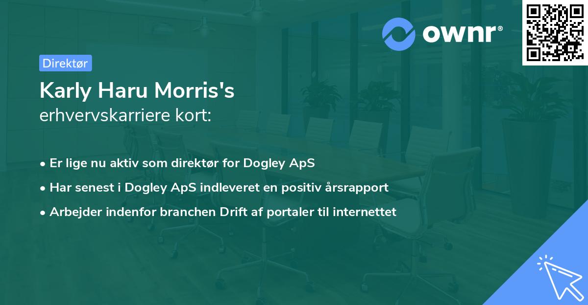 Karly Haru Morris's erhvervskarriere kort