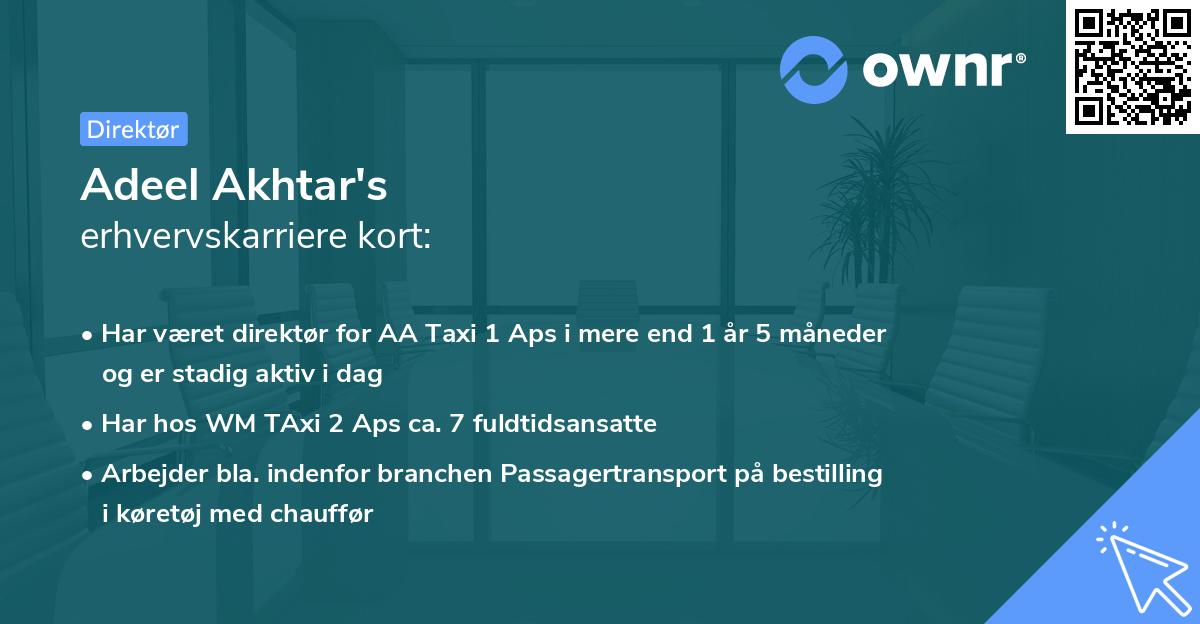 Adeel Akhtar's erhvervskarriere kort