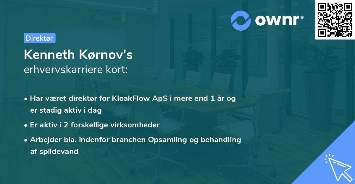 Kenneth Kørnov's erhvervskarriere kort