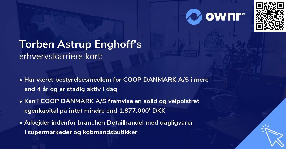 Torben Astrup Enghoff's erhvervskarriere kort