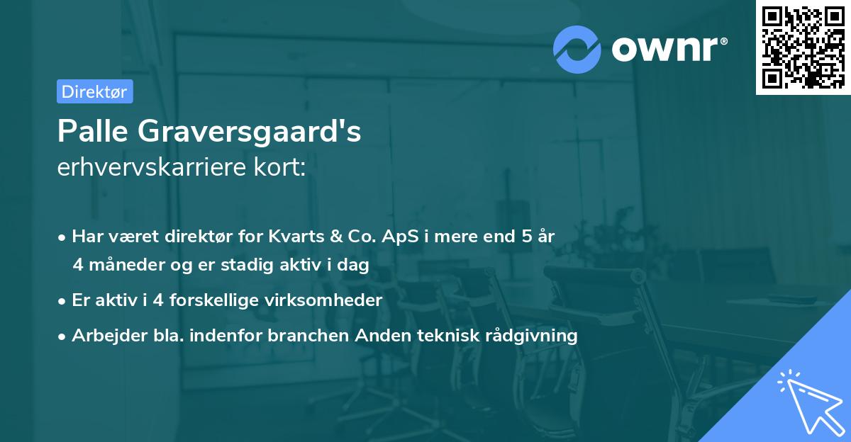 Palle Graversgaard's erhvervskarriere kort