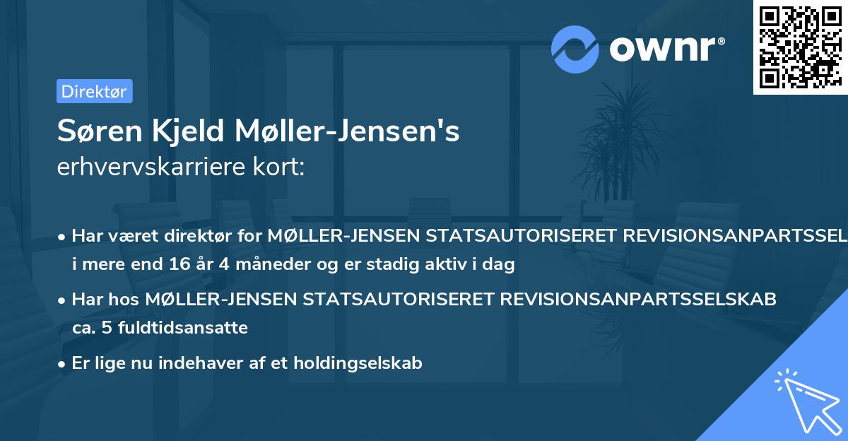 Søren Kjeld Møller-Jensen's erhvervskarriere kort