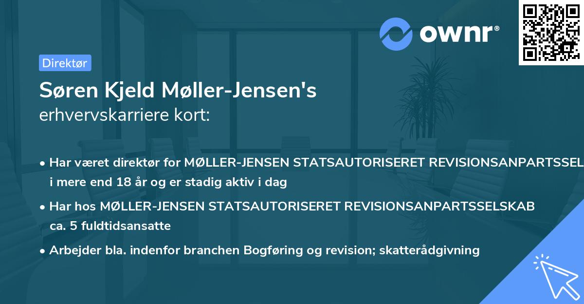 Søren Kjeld Møller-Jensen's erhvervskarriere kort