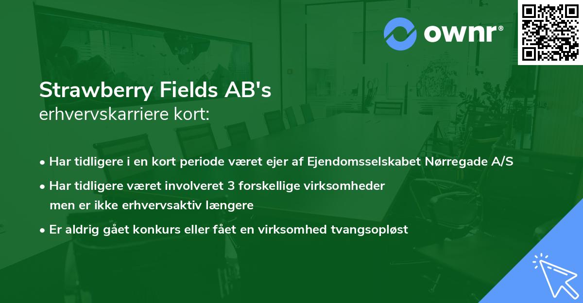 Strawberry Fields AB's erhvervskarriere kort