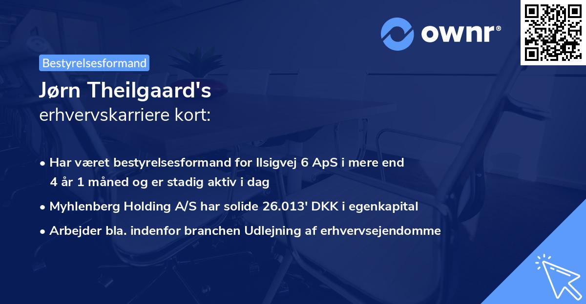 Jørn Theilgaard's erhvervskarriere kort
