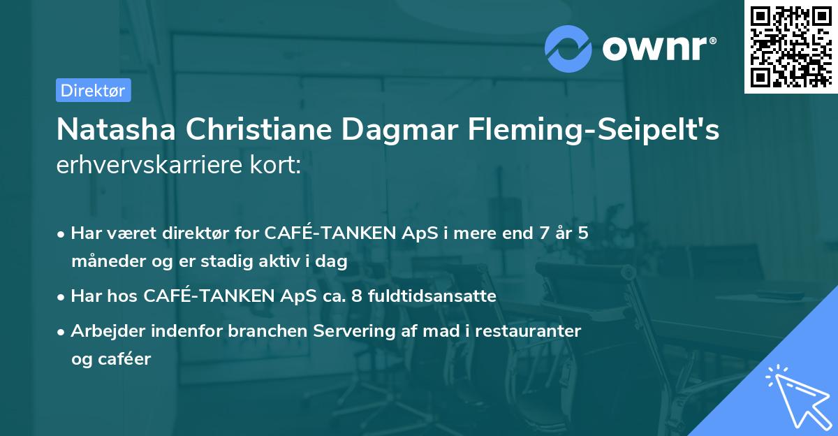 Natasha Christiane Dagmar Fleming-Seipelt's erhvervskarriere kort